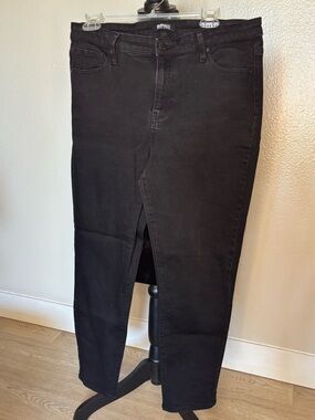 Buffalo David Bitton Black Mollie High Rise Stretch Skinny Jeans 12/32